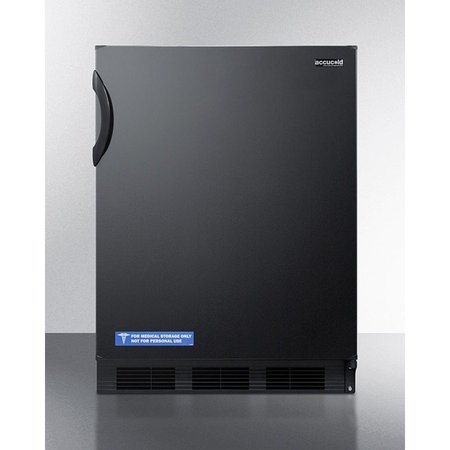 SUMMIT APPLIANCE DIV. Summit ADA Comp Freestanding Refrigerator 5.5 Cu. Ft. Black AL752BK